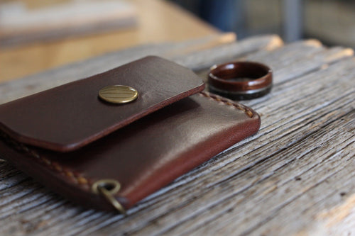 Leather Goods - Leather Ring Wallet