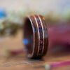 (In Stock) M1 Garand with Roses & Rose Gold Inlays  Size 6.25/7mm