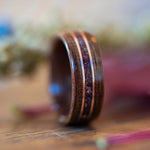 (In Stock) M1 Garand with Roses & Rose Gold Inlays  Size 6.25/7mm