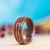 (In Stock) M1 Garand with Roses & Rose Gold Inlays  Size 6.25/7mm