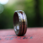 (In-Stock) Weathered Maple & Coffee w/Dual Brass - Size 9.5/9mm Wide