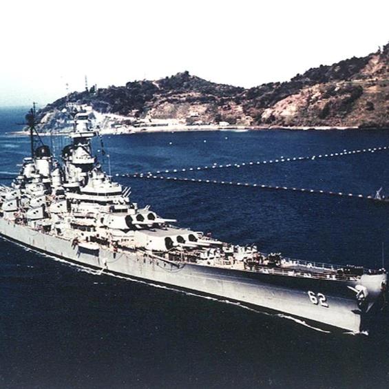 USS New Jersey Teak Wood Wedding Ring with Bloodwood