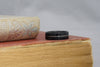 (In-Stock) Weathered Buffalo Trace Whiskey Barrel w/Centered Silver Inlay - Size 12/7 mm Wide