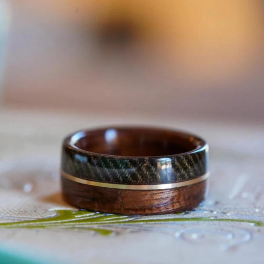 (In -Stock) WWI - Springfield 1903 Rifle Stock & Infantryman's Uniform w/Rose Gold Inlay Size 9/9mm Wide