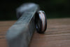 (In-Stock) Weathered Buffalo Trace & Elk w/Double Rose Gold - Size 9/9mm Wide