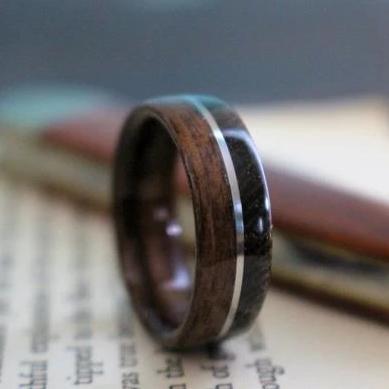 In-Stock Ring - (In -Stock) WWI - Springfield 1903 Rifle Stock & Infantryman's Uniform W/Rose Gold Size 9.25/9mm Wide