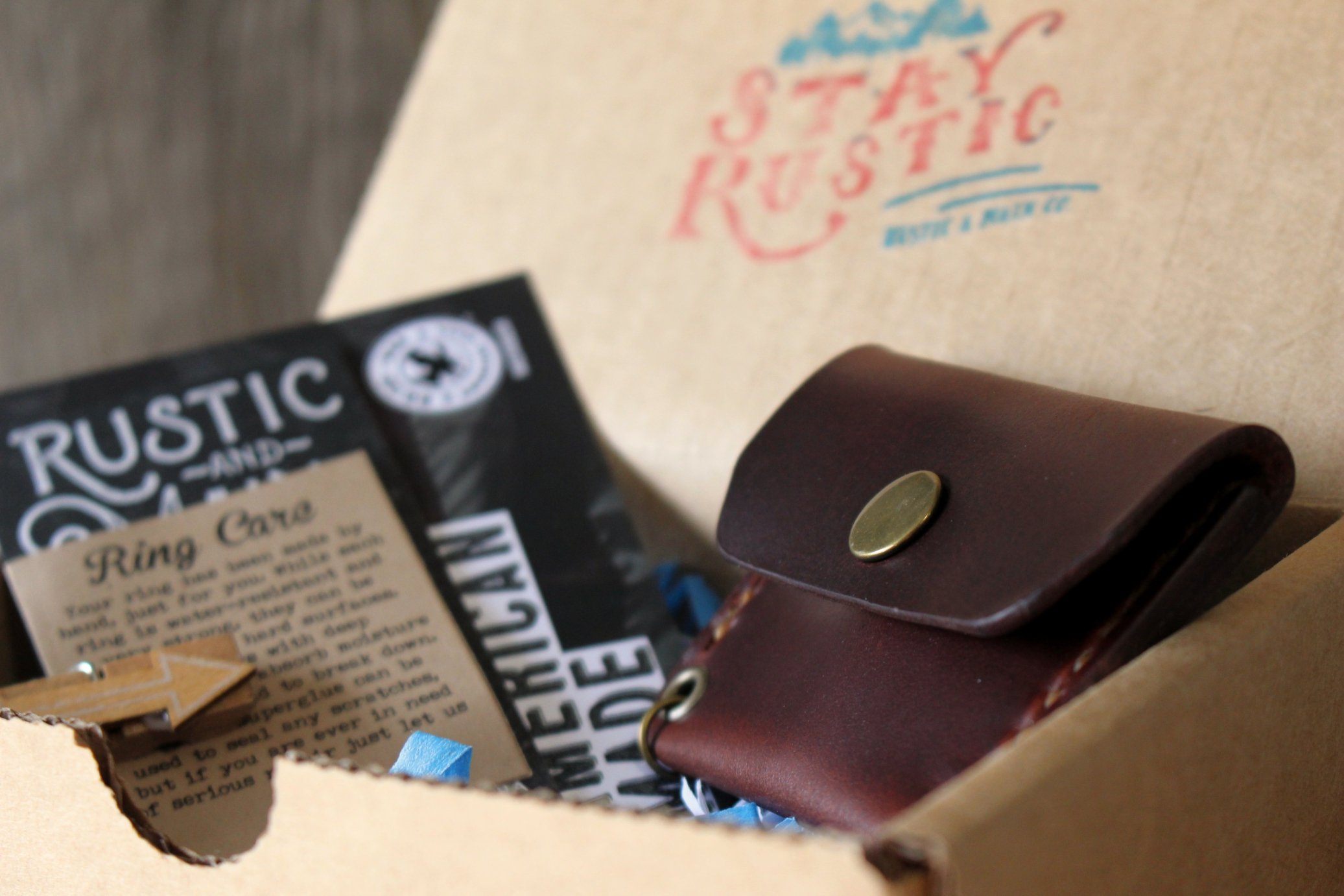 Leather Goods - Leather Ring Wallet